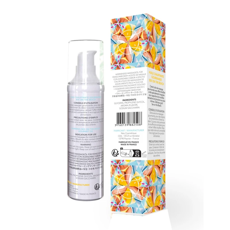 Warming gourmet masažno ulje SEX ON THE BEACH 50ml