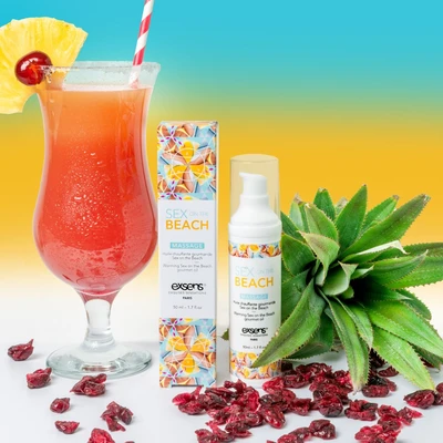 Warming gourmet masažno ulje SEX ON THE BEACH 50ml - Sexy Shop