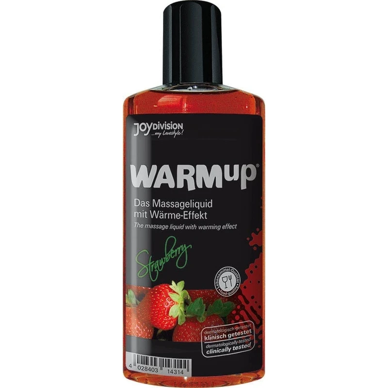 WARMup jagoda - grejač za masažu 150 ml