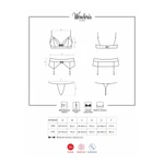 Wonderia set 3 komada crni S/M - Obsessive
