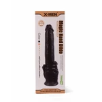 X-MEN 13.1 Magic Hand Dildo sa vakuumskim postoljem, crni, 33,2cm