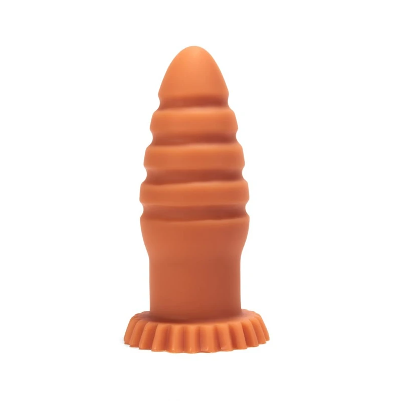 X-MEN 15,8cm Butt Plug sa vakuumskim postoljem - boja kože