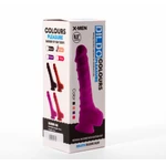 X-MEN 21.6cm Dildo sa Testisima i Vakuumskim Postoljem - Boja Kože
