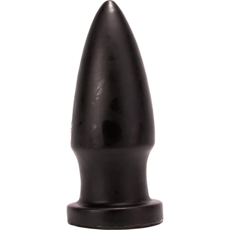 X-MEN 23cm Crni Butt Plug sa Vakuumskim Postoljem