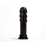 X-MEN 28cm Crni Butt Plug sa Vakuumskim Postoljem