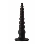 X-Men 30cm Crni Butt Plug sa Vakuumskim Postoljem