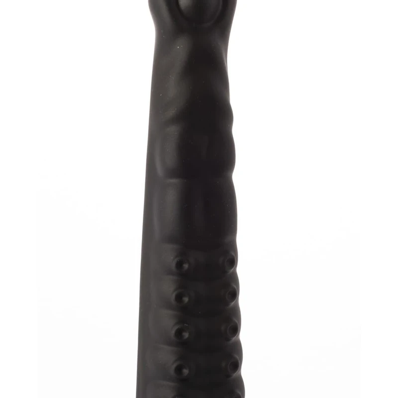 X-Men 32cm Butt Plug PVC Crni sa vakuumskim postoljem