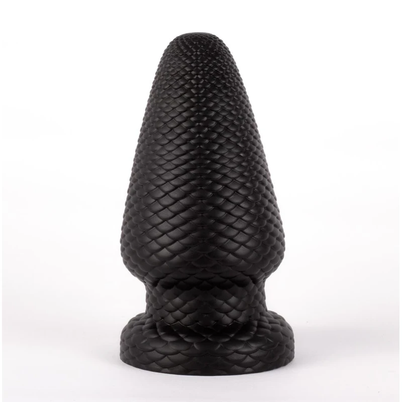 X-MEN 7.4” Butt Plug sa vakumskim postoljem - crni