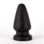 X-MEN 9.8” Butt Plug sa vakuumskim postoljem - crna