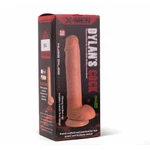 X-MEN Dylan 33cm Realistična Dildo sa Testisima i Vakuumskim Postoljem
