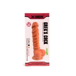 X-MEN Gregov 21cm Realistični Dildo sa Testisima i Vakuumskim Postoljem