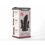 X-MEN Monster Plug 1 - Crni Skočni Dilator sa Vakuumskim Postoljem