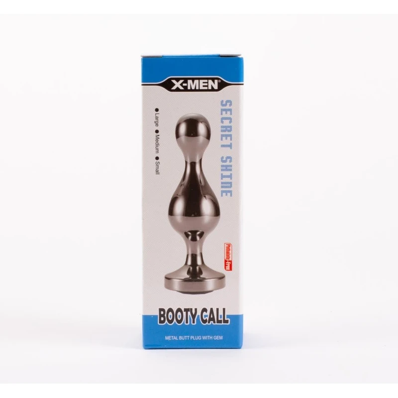 X-MEN Secret Shine Booty Call M III - Vodootporni Sphincter Dilator sa Dve Loptice