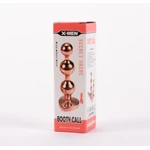 X-MEN Secret Shine Booty Call Sphincter Dilator sa 3 Loptice - Vodootporan, Bakreni