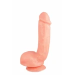 X5 Hard On Realističan Dildo sa Testisima i Vakuumskim Postoljem 22,2cm 