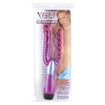 Xcel dvostruko penetrirajući vibrator ljubičasti 13,22cm 