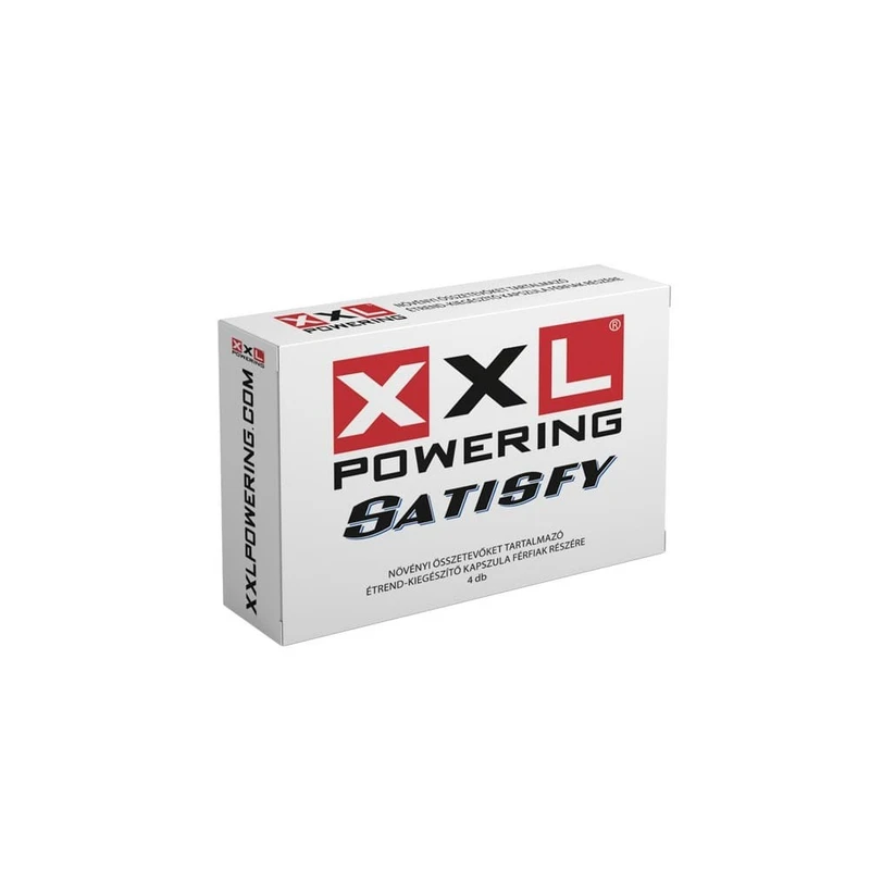 XXL Powering Satisfy - 4 kapsule za muškarce