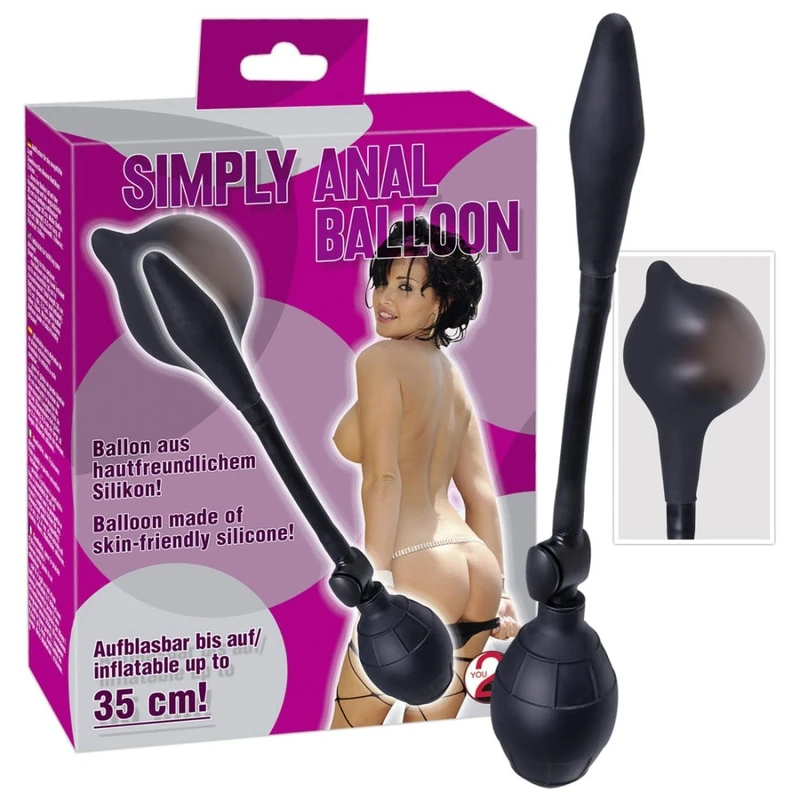 You2Toys Crni Inflatable Anal Balon 8.5cm