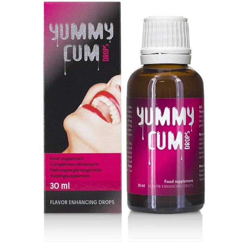 Yummy Cum Drops - Energizujuće kapi za muškarce - 30 ml