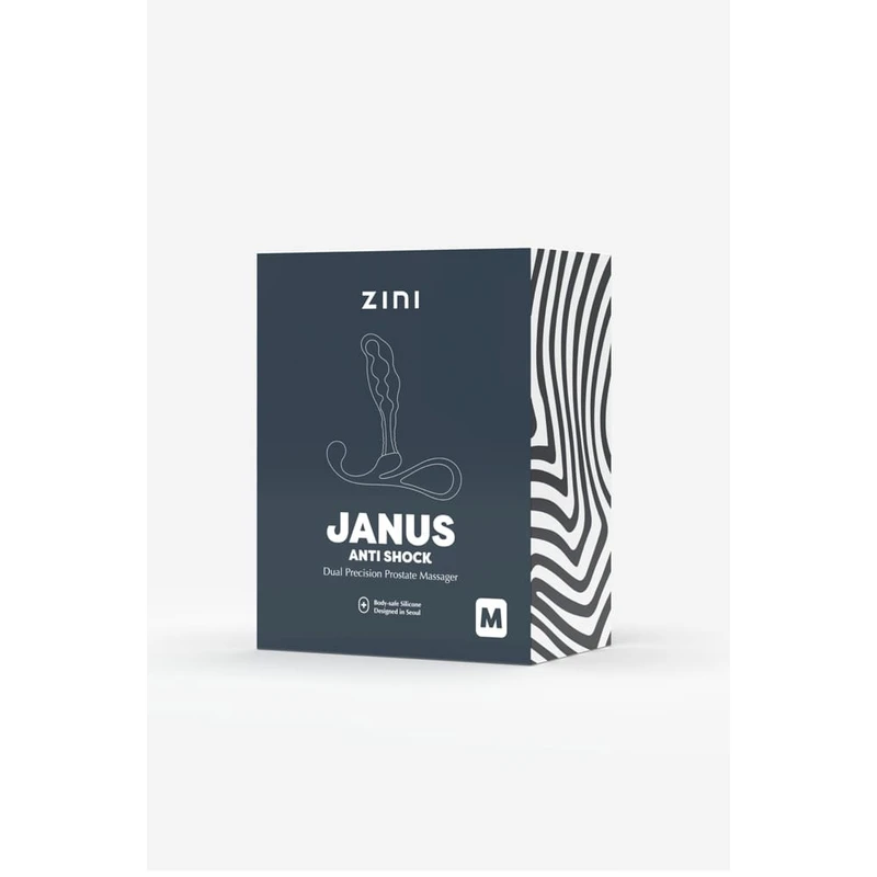 Zini Janus Anti Shock Vodootporni Prostate Massager Crni 10,4 cm