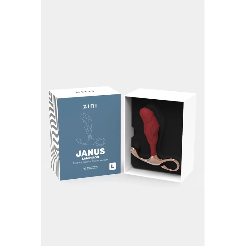 Zini Janus Lamp Iron Prostata Masažer Vodootporni Zlatni/Bordo