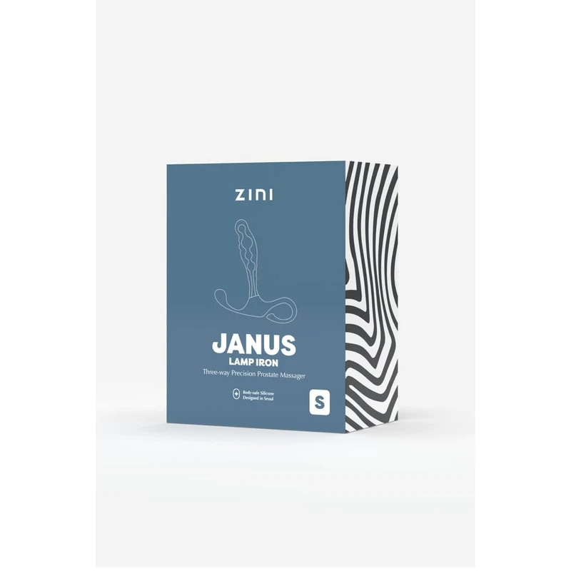 Zini Janus Lamp Iron Prostate Massager - Vodootporni Stimulans Gold/Bordo