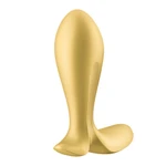 Zlatni Intensity Plug sa aplikacijom – vibrirajući analni stimulator