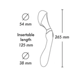 ZOA BLACK - Elegantna vibrator za žene sa 10 uzbudljivih vibracija